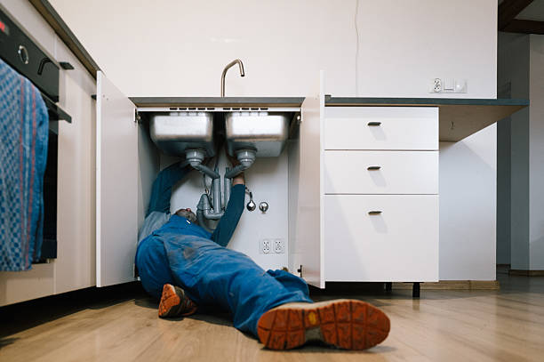 Professional Drain Cleaning technician working in Elmwood, LA
